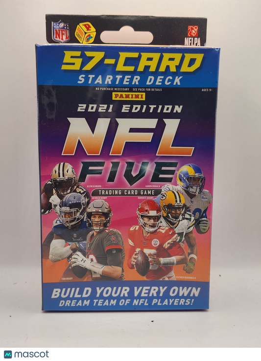 2021 NFL Five Panini Football Trading Card Game - 57 Card Starter Deck