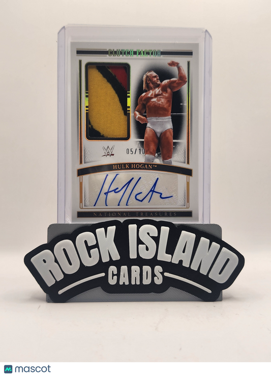 Hulk Hogan 2024 Panini National Treasures #NP-CF-HHG Clutch Factor 05/10