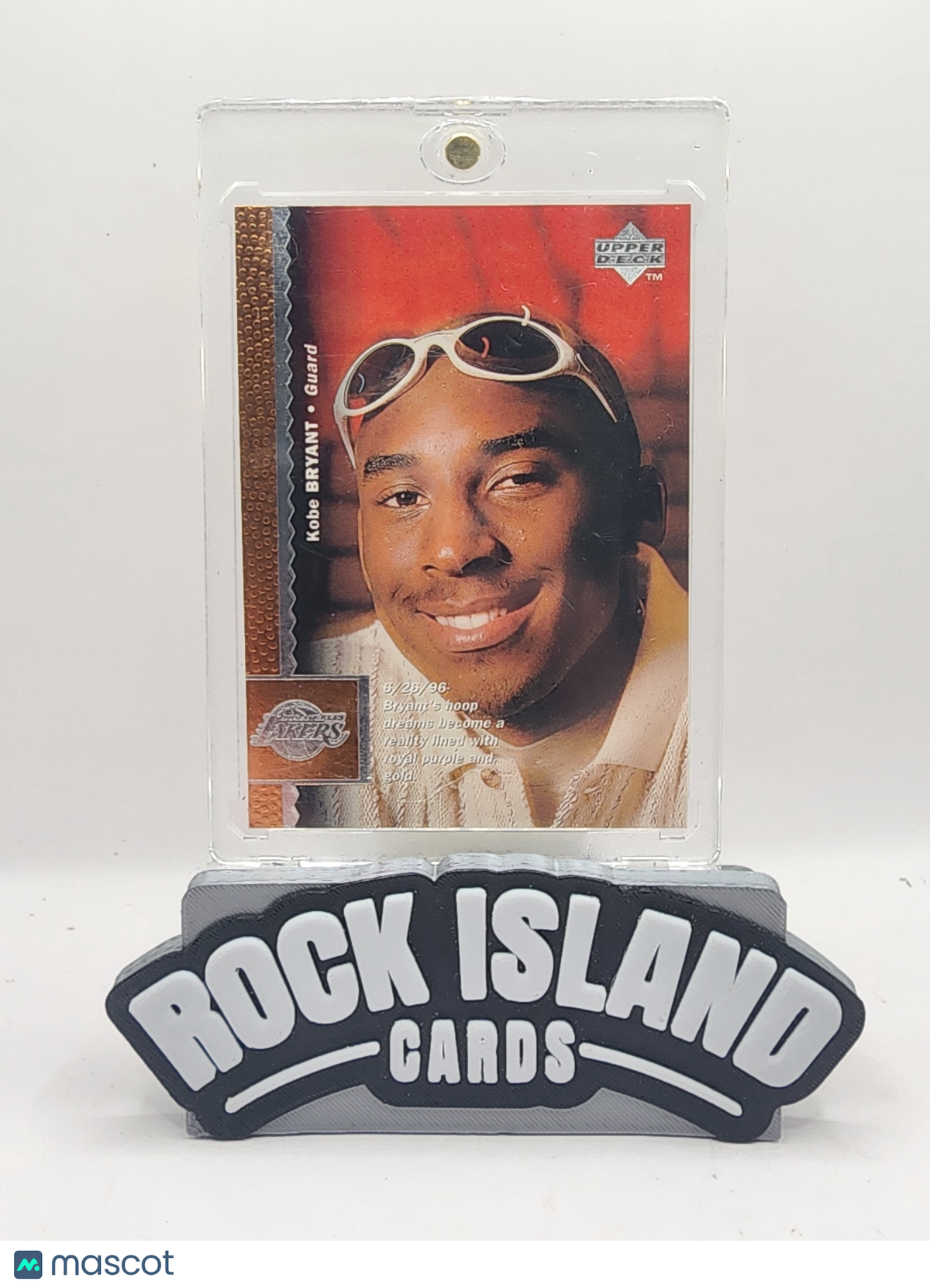 Kobe Bryant 1996 Upper Deck #58 Rookie