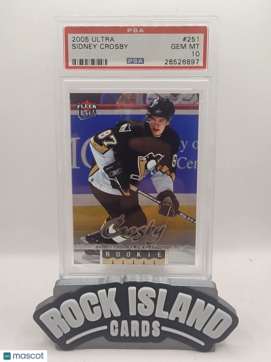 Sidney Crosby 2005 Fleer Ultra #251 Rookie PSA 10