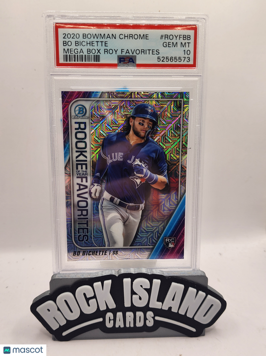 Bo Bichette 2020 Bowman Chrome Mega Box Rookie Of The Year Favorites RC PSA 10