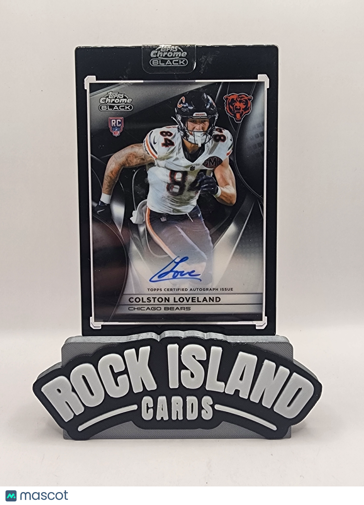 Colston Loveland 2025 Topps Chrome Black #RAU-CL RC