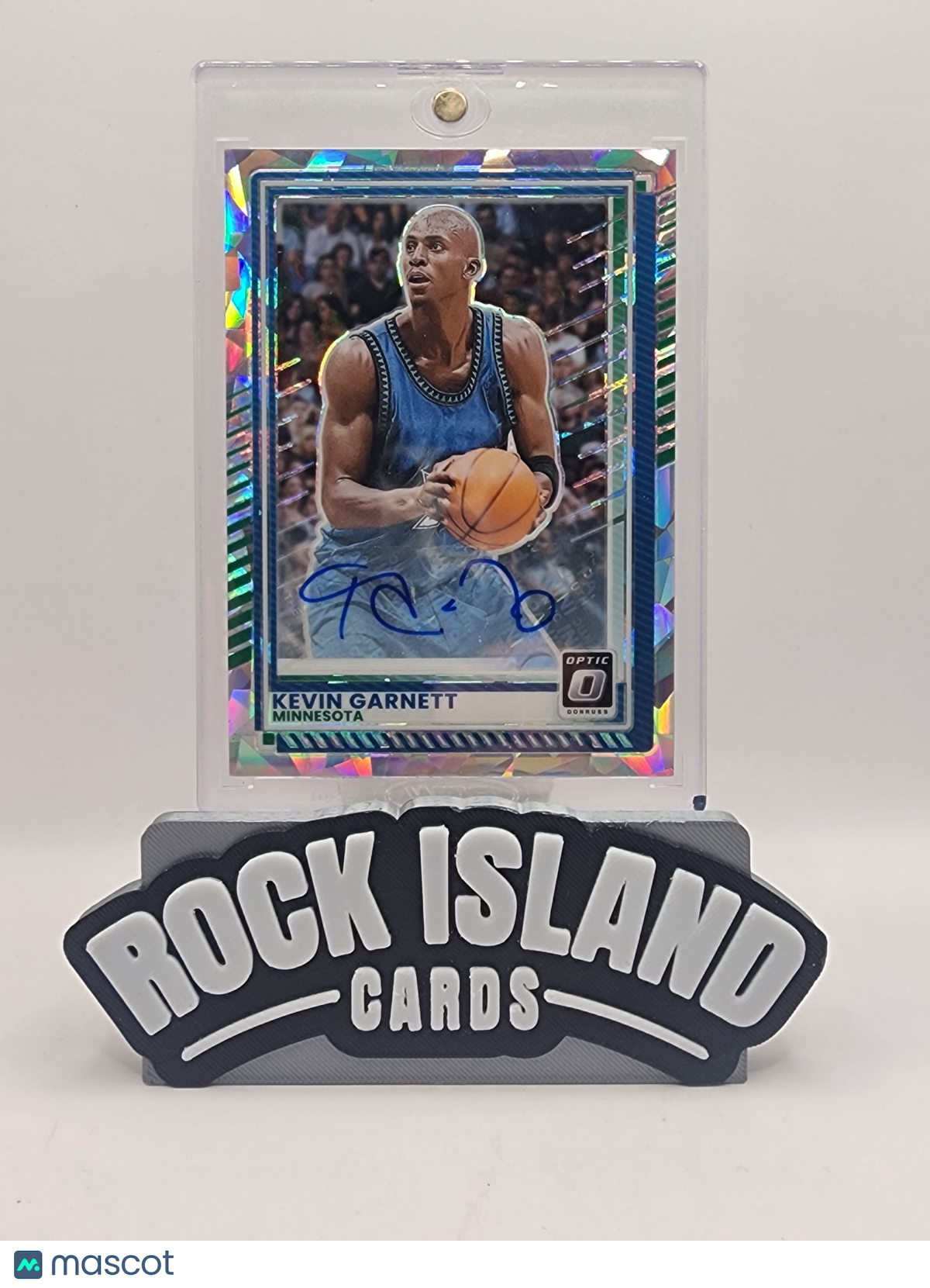 Kevin Garnett 2025 Panini Donruss Optic Signature #166 Choice Mojo 21/25