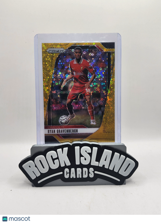 Ryan Gravenberch 2023-24 Panini Prizm #No. 49 Gold Disco 01/10