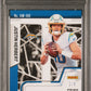 Justin Herbert 2022 Panini Mosaic Autographs Mosaic BLK GLD Choice /8 PSA 10/ 10