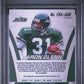 Aaron Glenn 2024 Panini Prizm Flashback Autographs #FBAAGN Gold 4/10 PSA 9