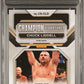 Chuck Liddell 2023 Panini Prizm UFC Champion Signatures #CSCLD Gold 4/10 PSA 9