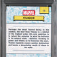 2024 Topps Chrome Marvel Sapphire Edition Thanos 12/50 #72 PSA 9