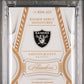 Ashton Jeanty 2025 Panini Flawless Rookie Debut Signatures Emerald 4/5 PSA 9