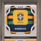 Endrick 2024 Panini Prizm Copa America Signatures Green Wave #SE PSA 10