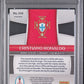 Cristiano Ronaldo 2018 Panini Prizm World Cup #154 Lazer PSA 9