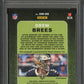 Drew Brees 2020 Panini Donruss Optic Dominators #DB Autograph 10/10 PSA 9 Auto10
