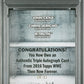 John Cena Chris Jericho R-Truth 2016 Topps Then Now Forever Triple Auto /11 PSA