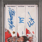 Ovechkin/Datsyuk/Bure/Tretiak/Larionov/Tretiak 2013 Panini Contenders AutoPSA 9