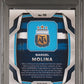 Nahuel Molina 2024 Panini Prizm Conmebol Copa America Gold Pulsar 9/10 PSA 10