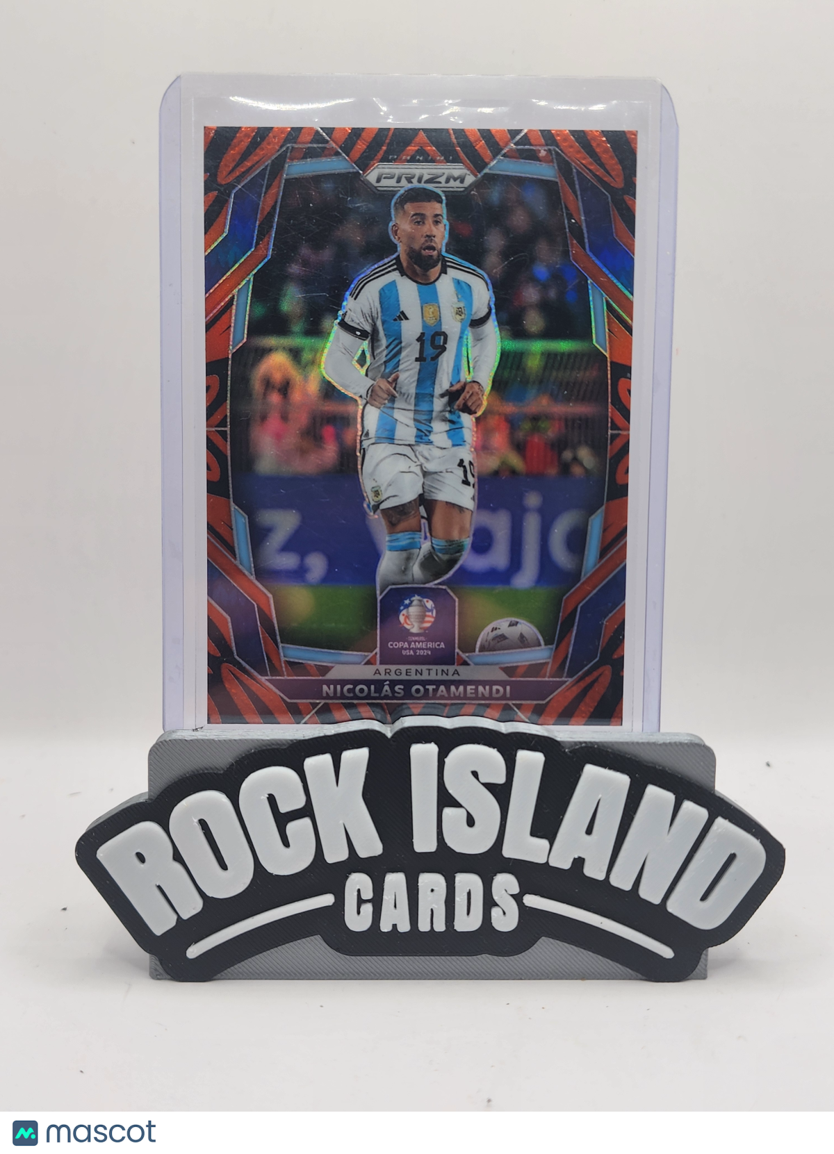 Nicolás Otamendi 2022 Panini Prizm #14 Tiger