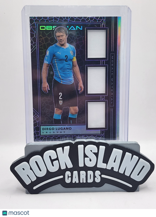 Diego Lugano 2019 Panini Obsidian Mosaic Material #MM-DLU 33/75