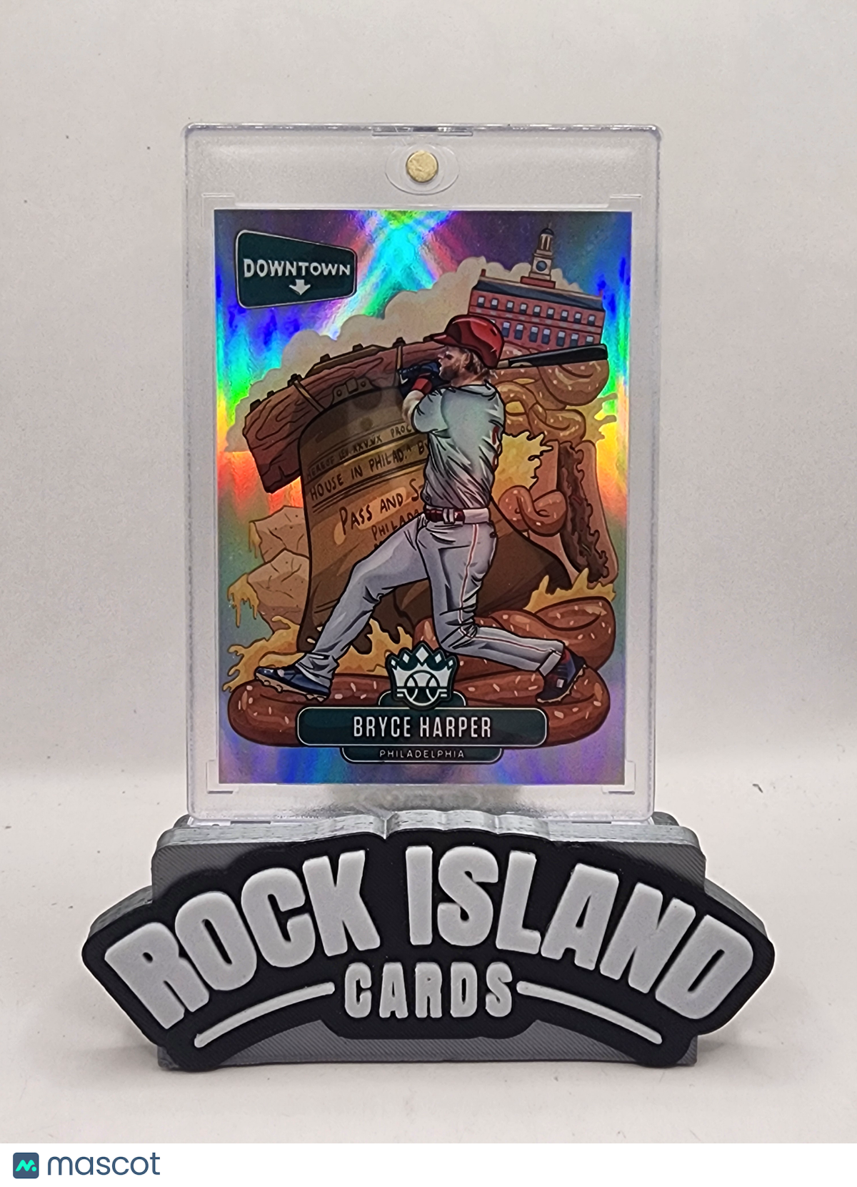 Bryce Harper 2021 Panini Diamond Kings #D-6 Downtown