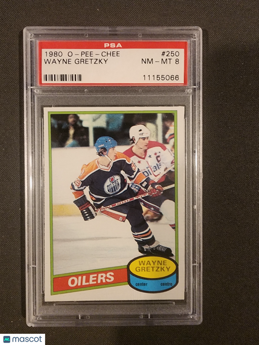 Wayne Gretzky 1980 O-Pee-Chee #250 PSA 8