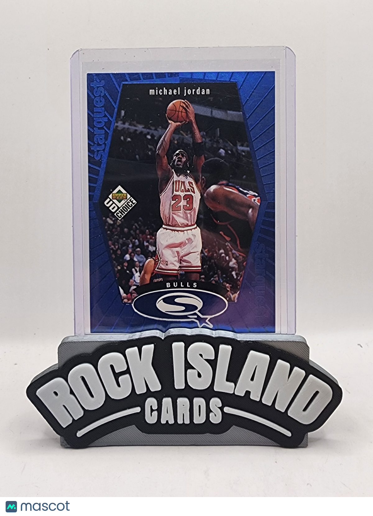 Michael Jordan 1997 Upper Deck UD Choice #SQ10 Starquest Blue