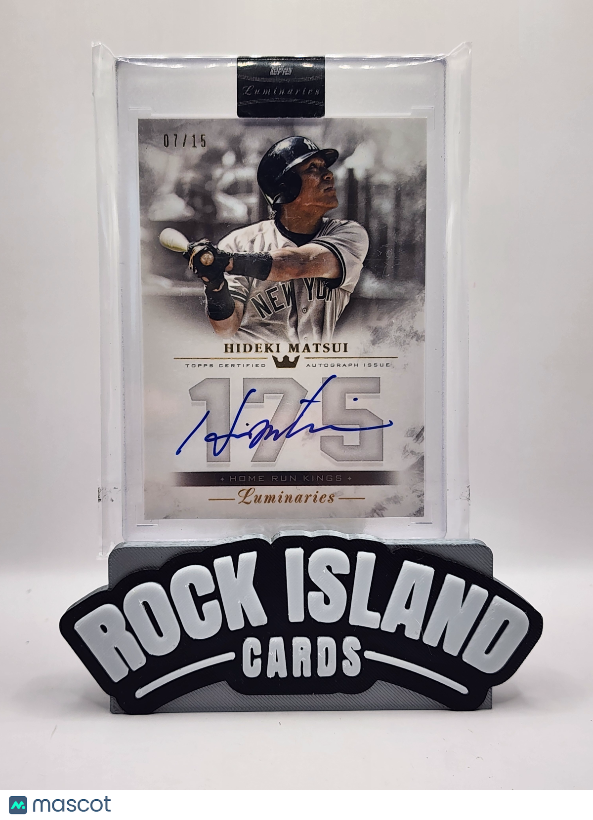 2018 Topps Luminaries Hideki Matsui #HRK-MMA Serial Numbered