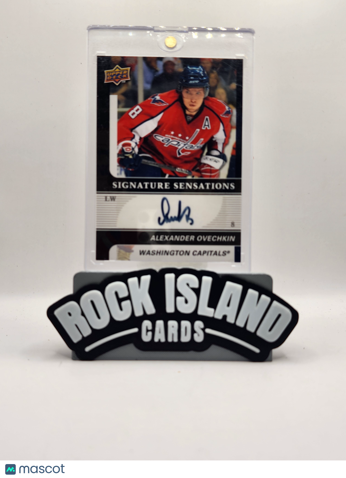 Alexander Ovechkin 2009-10 Upper Deck #SS-AO Signature Sensations Auto