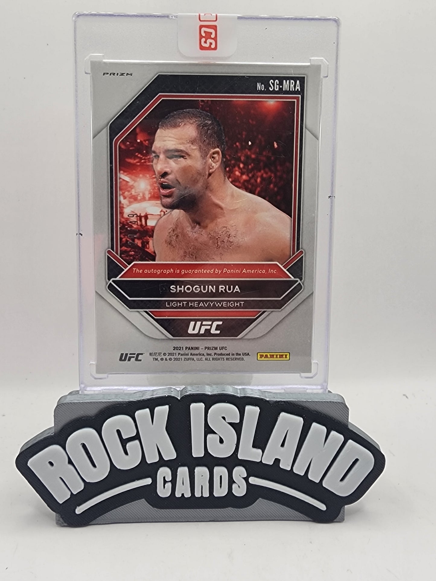 Shogun Rua 2021 Panini Prizm UFC #SG-MRA Red 29/49