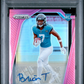 Brian Thomas JR. 2024 Panini Prizm #314 Autograph Pink Rookie PSA 6