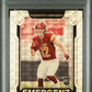 Luke Mccaffrey 2024 Panini Prizm Emergent #14 Gold Vinyl 3/5 Rookie PSA 10