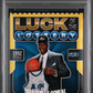 Shaquille O'Neal 2024 Panini Prizm Black Luck Of The Lottery #2 Gold 4/10 PSA 9