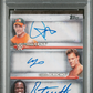 John Cena Chris Jericho R-Truth 2016 Topps Then Now Forever Triple Auto /11 PSA