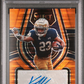 Kyren Williams 2022 Panini Select Draft Picks Orange Pulsar Prizm /30 PSA 9