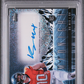 Bo Nix 2024 Topps Midnight Rookie Horizon Signatures Winter Solstice /35 PSA 10
