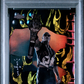 The Rock 2025 Topps Chrome WWE X Cactus Jack #75 Black & Yellow Refractor PSA 10