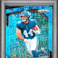 Cam Skattebo 2025 Panini Prizm #363 Blue Sparkle Rookie /96 PSA 9