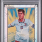 Robert Lewandowski 2022 Panini Prizm World Cup Qatar Manga #15 PSA 9