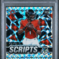 Justin Fields 2021 Panini Mosaic #RS4 Rookie Scripts Rookie PSA 9