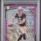 Tyler Shough 2025 Panini Prizm #327 Purple Wave /99 PSA 10