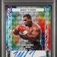 Riddick Bowe Mike Tyson 2024 Leaf NSCC Super 2S Auto Tie Dye 1/1 PSA 10