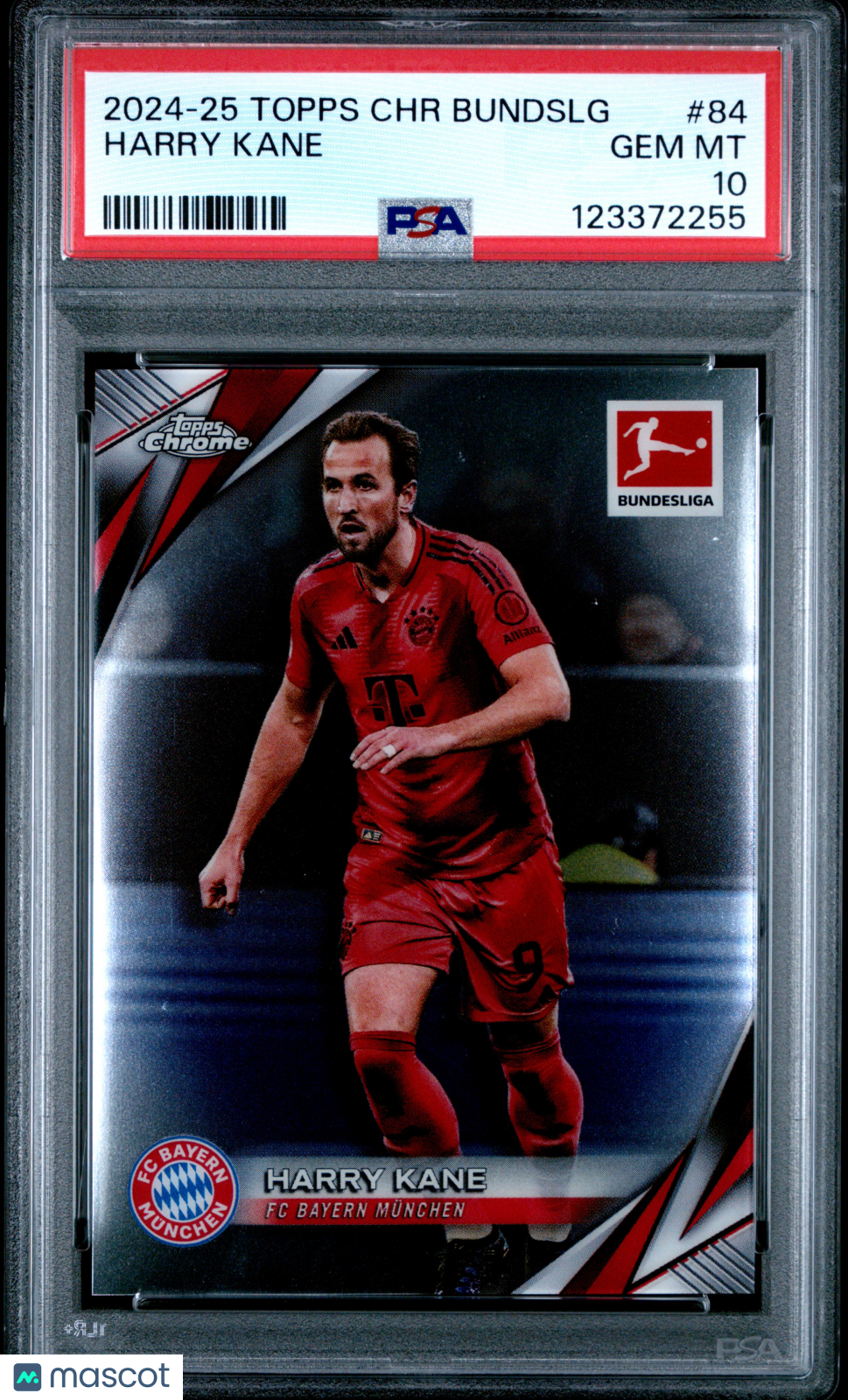 Harry Kane 2024-25 Topps Chrome Bundesliga #84 PSA 10