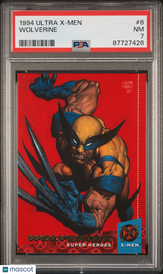 1994 Ultra X-Men Wolverine #6 PSA 7