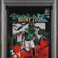 Garrett Wilson 2022 Donruss Optic Downtown #DTGW Black Pandora Rookie /25 PSA 9