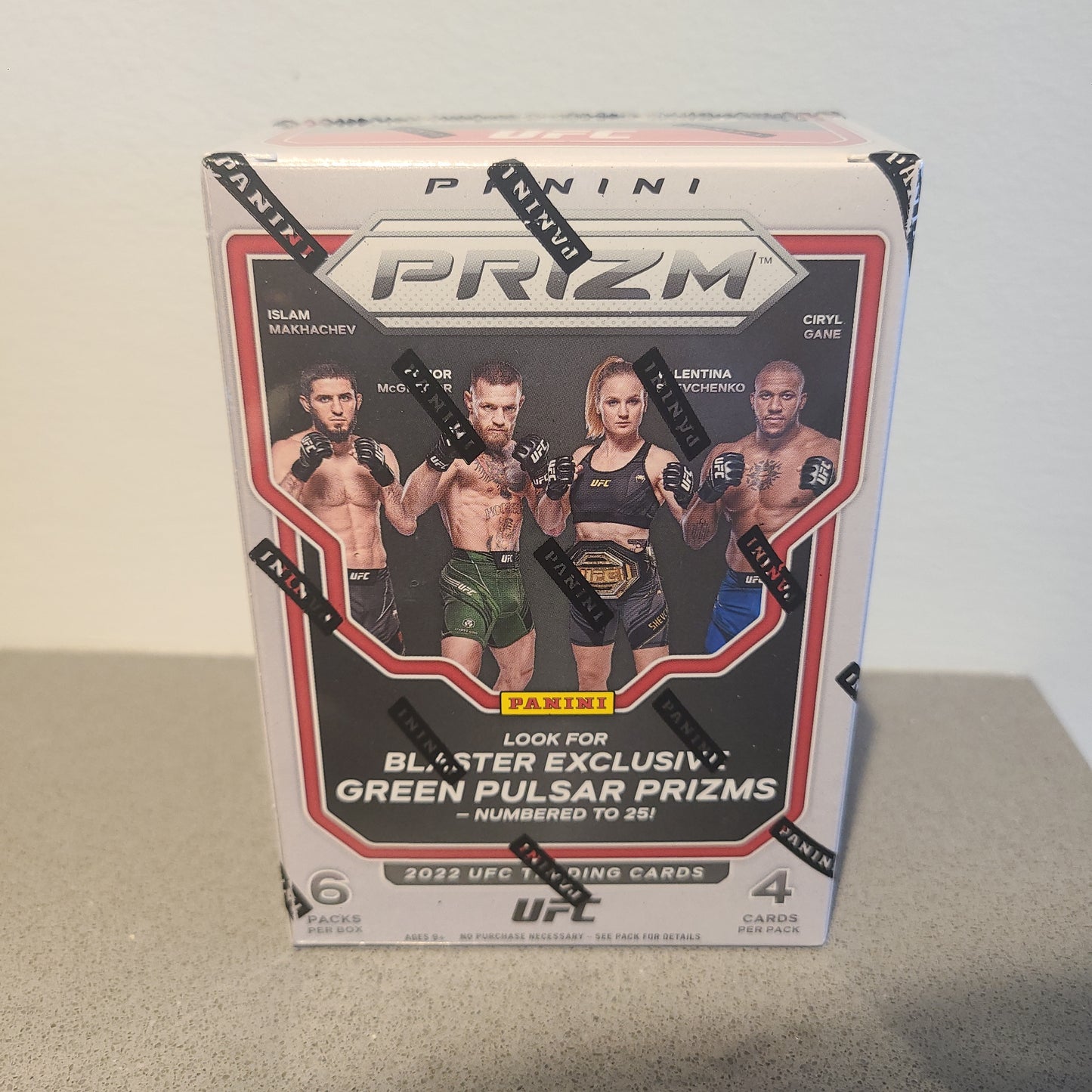 2022 Panini UFC Prizm Trading Card Blaster Box