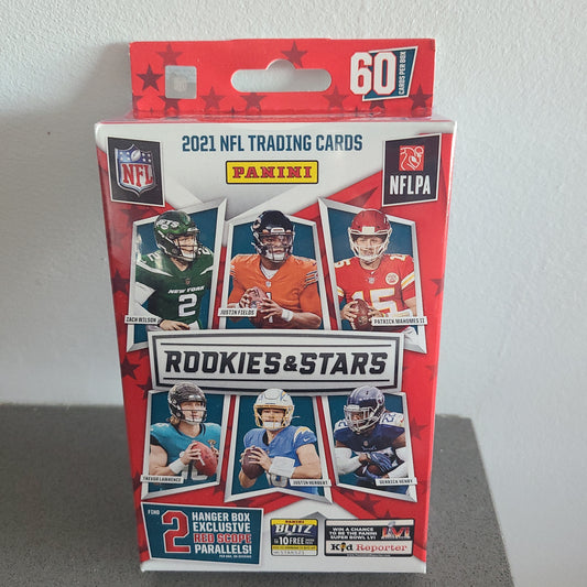 2021 Panini NFL Rookies and Stars Football Trading Card Hanger Box