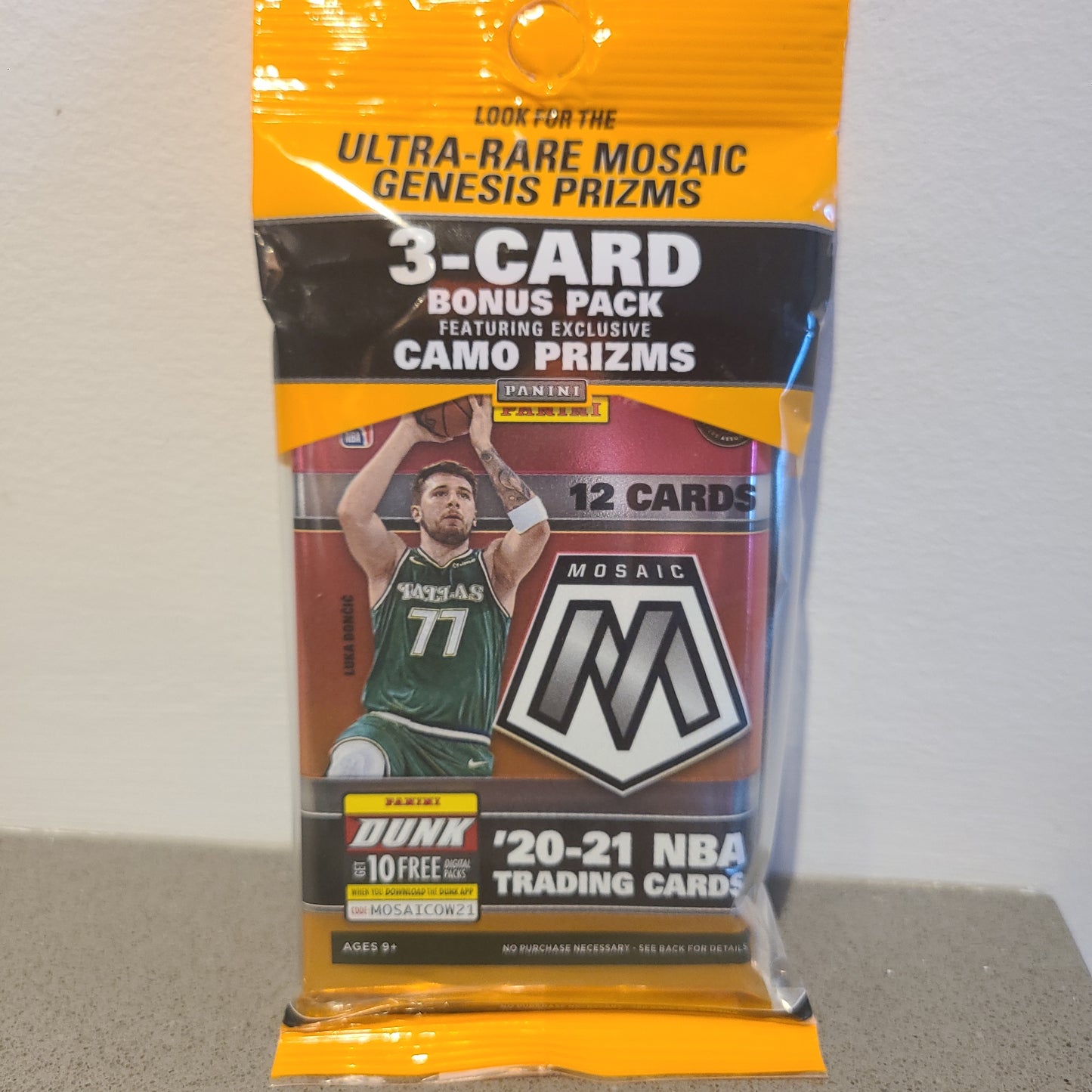 2021 Panini NBA Mosaic Basketball Trading Card Multipack