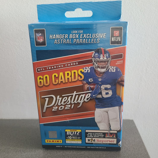 2021 Panini Prestige Football Hanger Box (Astral Parallels)